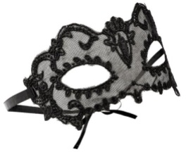 Ophelia Lace Mask, £6, Accessorize
